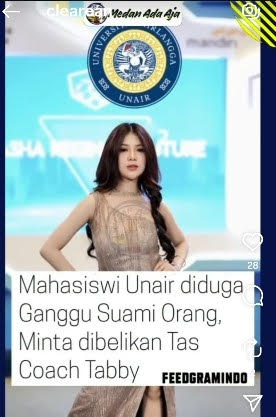 Salah satu  postingan yang dilaporkan Polda Jatim 